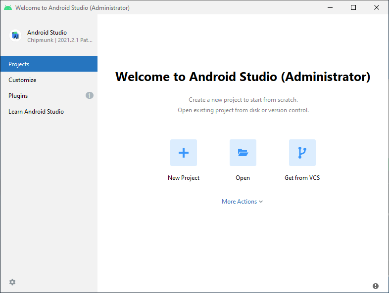 Bienvenida a Android Studio