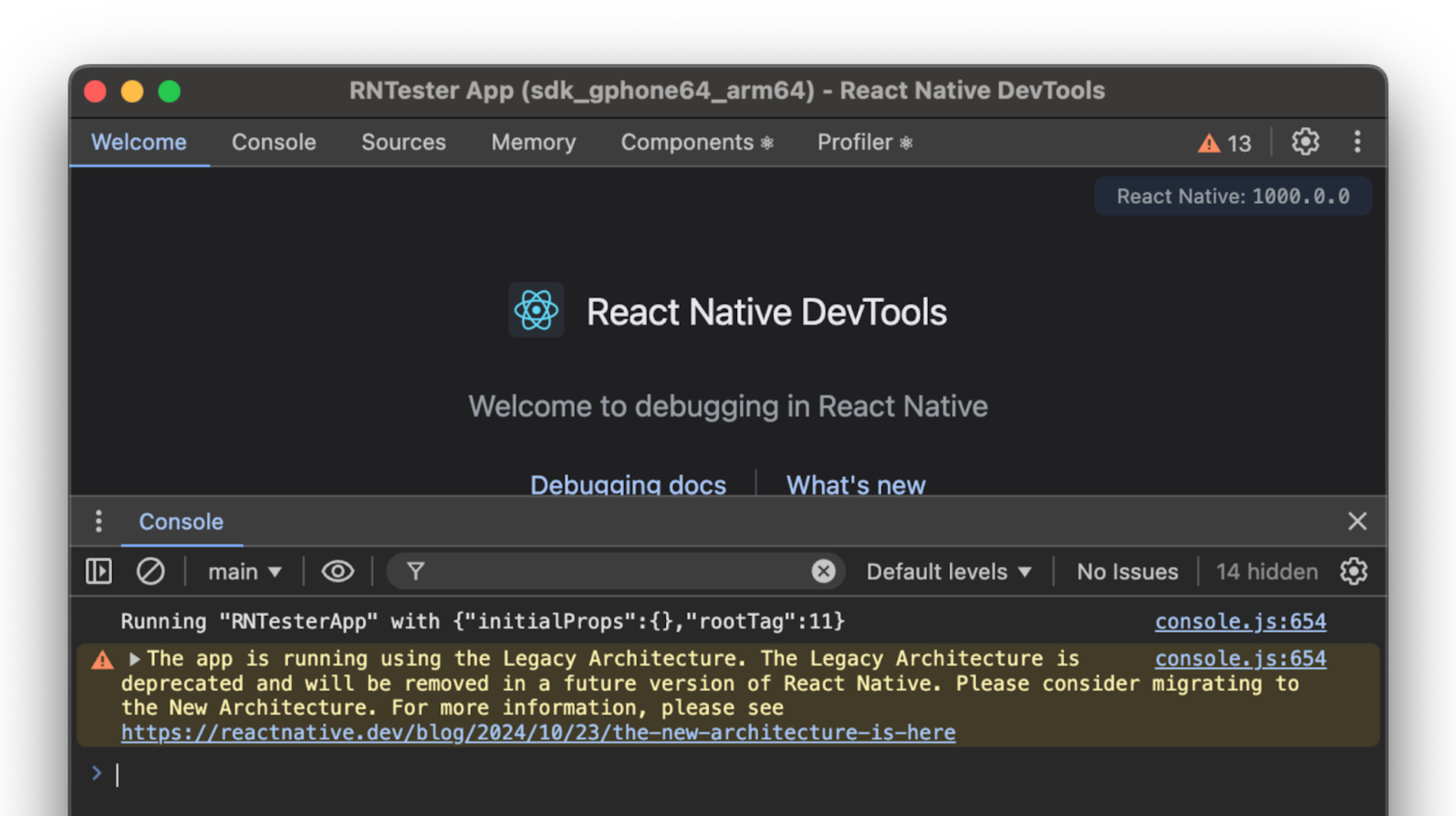 ostrzeżenia dotyczące architektury legacy