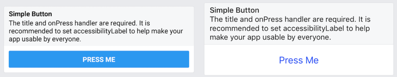 Android 与 iOS 平台按钮效果